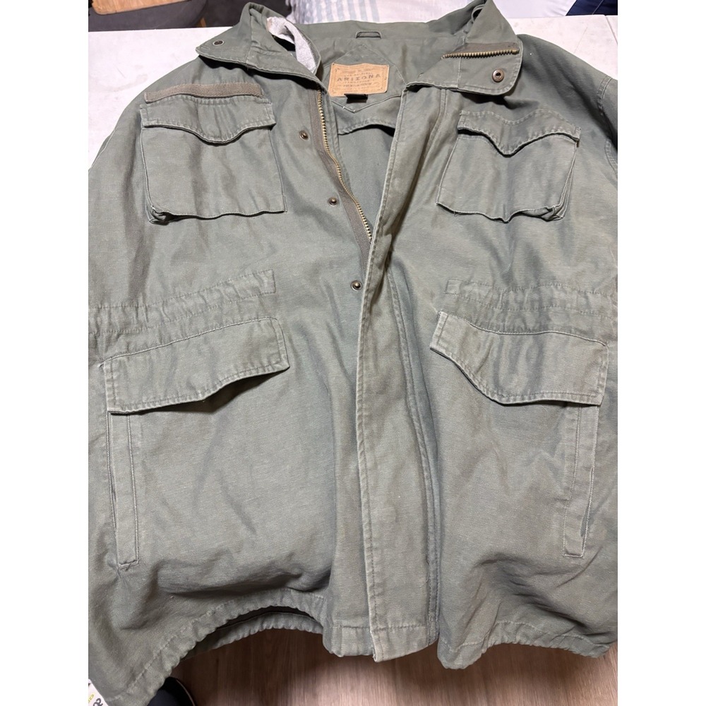 Arizona Jean Company Army Green Jacket Size XL